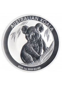 2019 AUSTRALIA Dollaro Argento 1 OZ Koala FDC